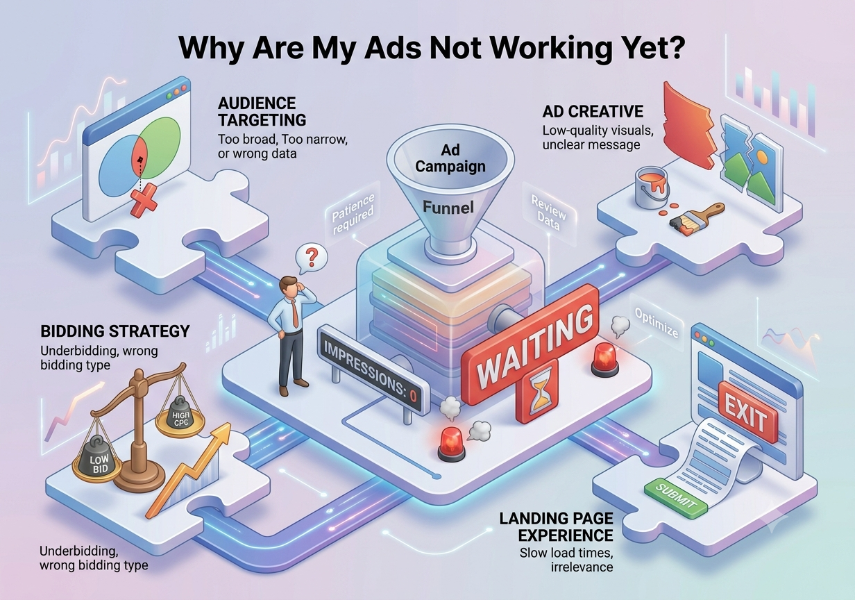 Why Are My Ads Not Working Yet